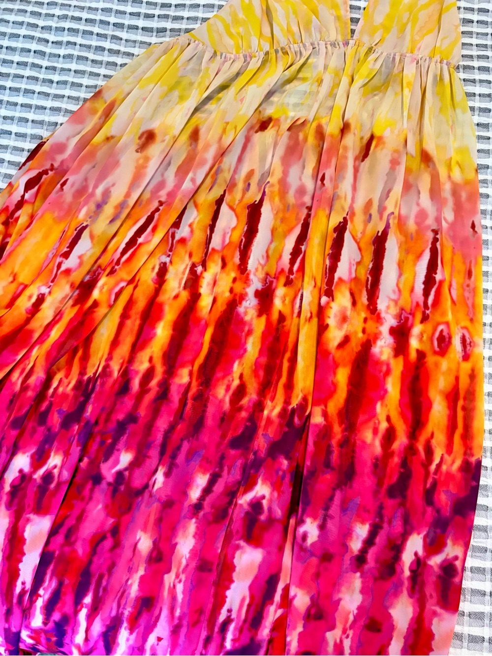 Anthropologie Halter Tie-Dye Maxi Dress swim cover-up - Picture 5 of 8